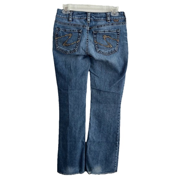 Silver Jeans Suki Bootcut Womens Size 30 x 32 Blue Medium Wash Stretch Denim - Picture 1 of 15